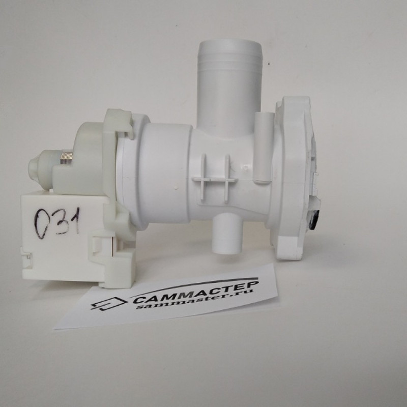 Помпа с корпусом Indesit, выводы назад, вместе, Leili, Askoll, Copreci, для современных машин, замен